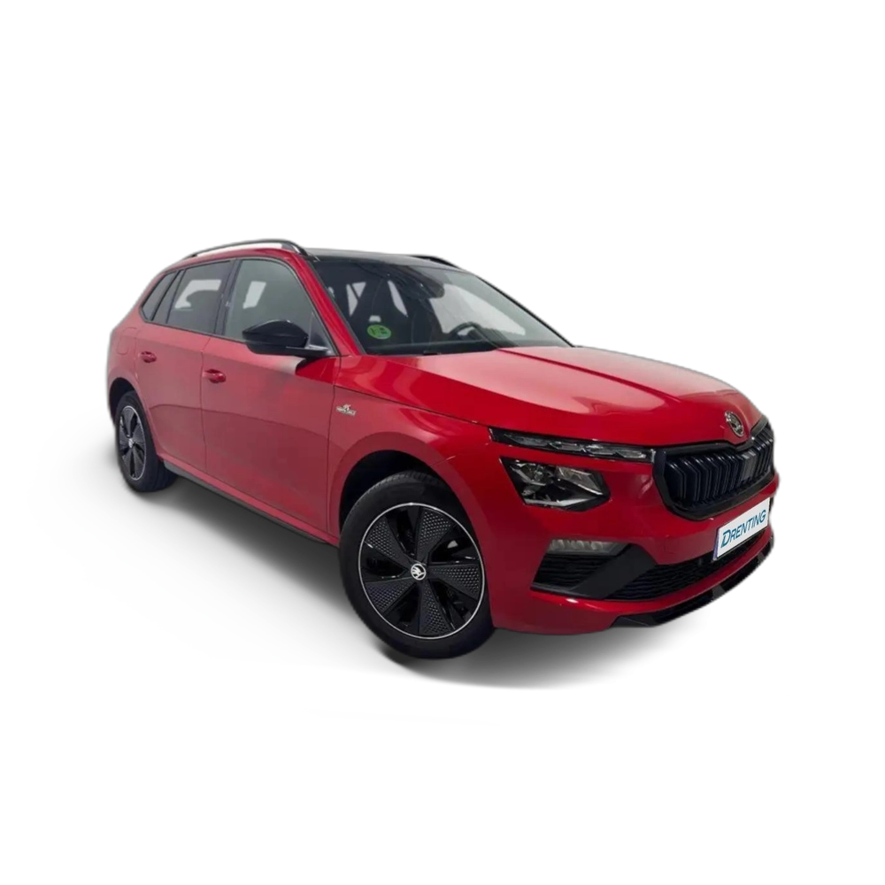 Renting Skoda Kamiq 1.5 TSI Monte Carlo DSG7 110kW Rojo