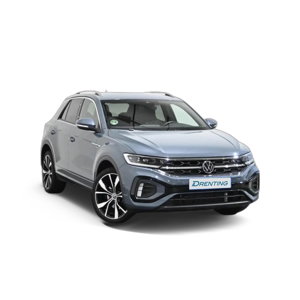 Renting Volkswagen T-Roc 1.5 TSI R-Line kW DSG7 110KW Azul