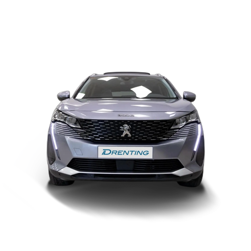 Renting Peugeot 3008 1.6 PureTech 132KW S&amp;S GT EAT8 Gris
