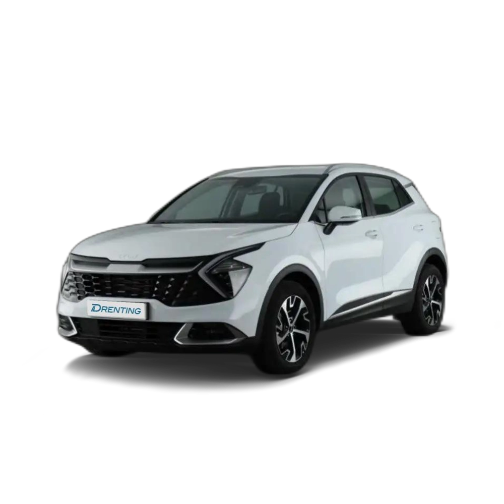 Renting Kia Sportage 1.6 T-GDi HEV 158kW (215CV) Drive 4x2 Blanco 1