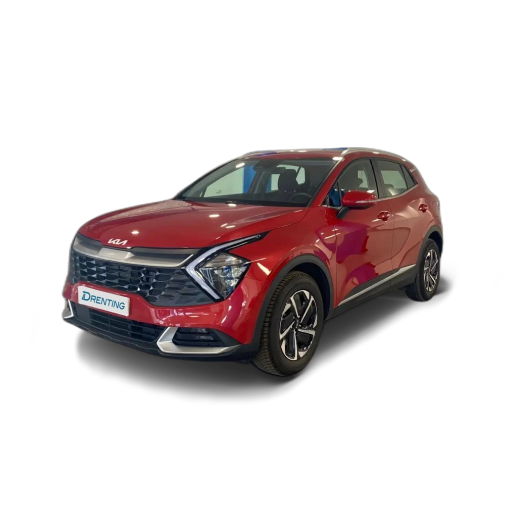 Renting Kia Sportage 1.6 T-GDi HEV 158kW (215CV) Drive 4x2 Rojo 1