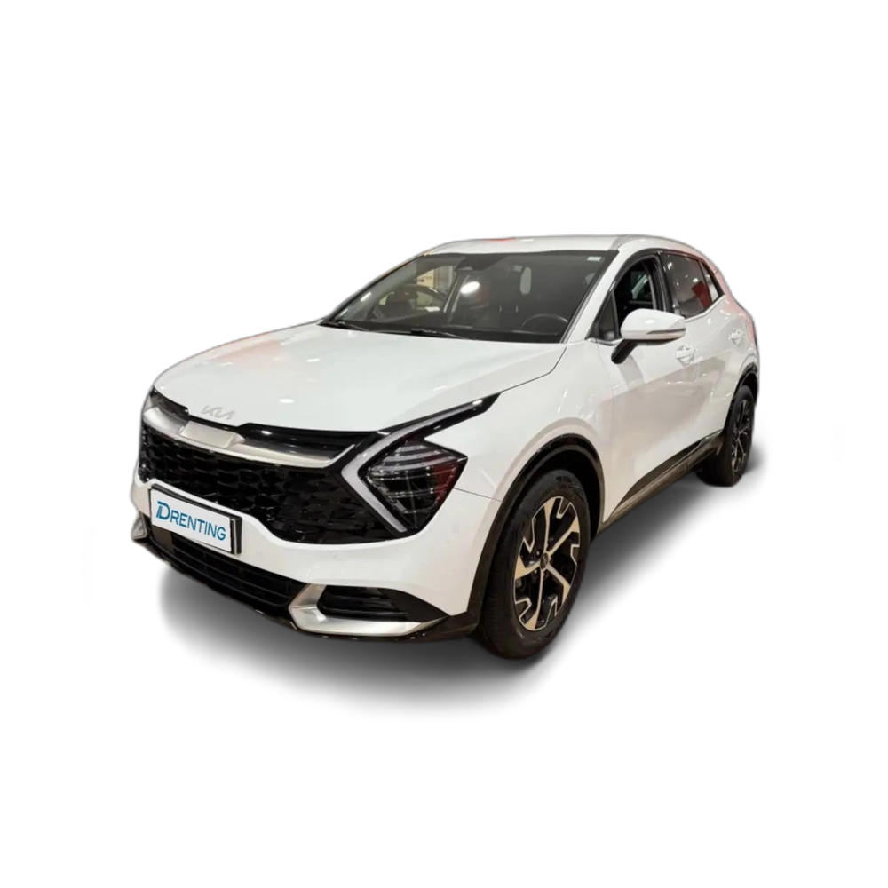 Renting Kia Sportage 1.6 T-GDi HEV Tech Blanco