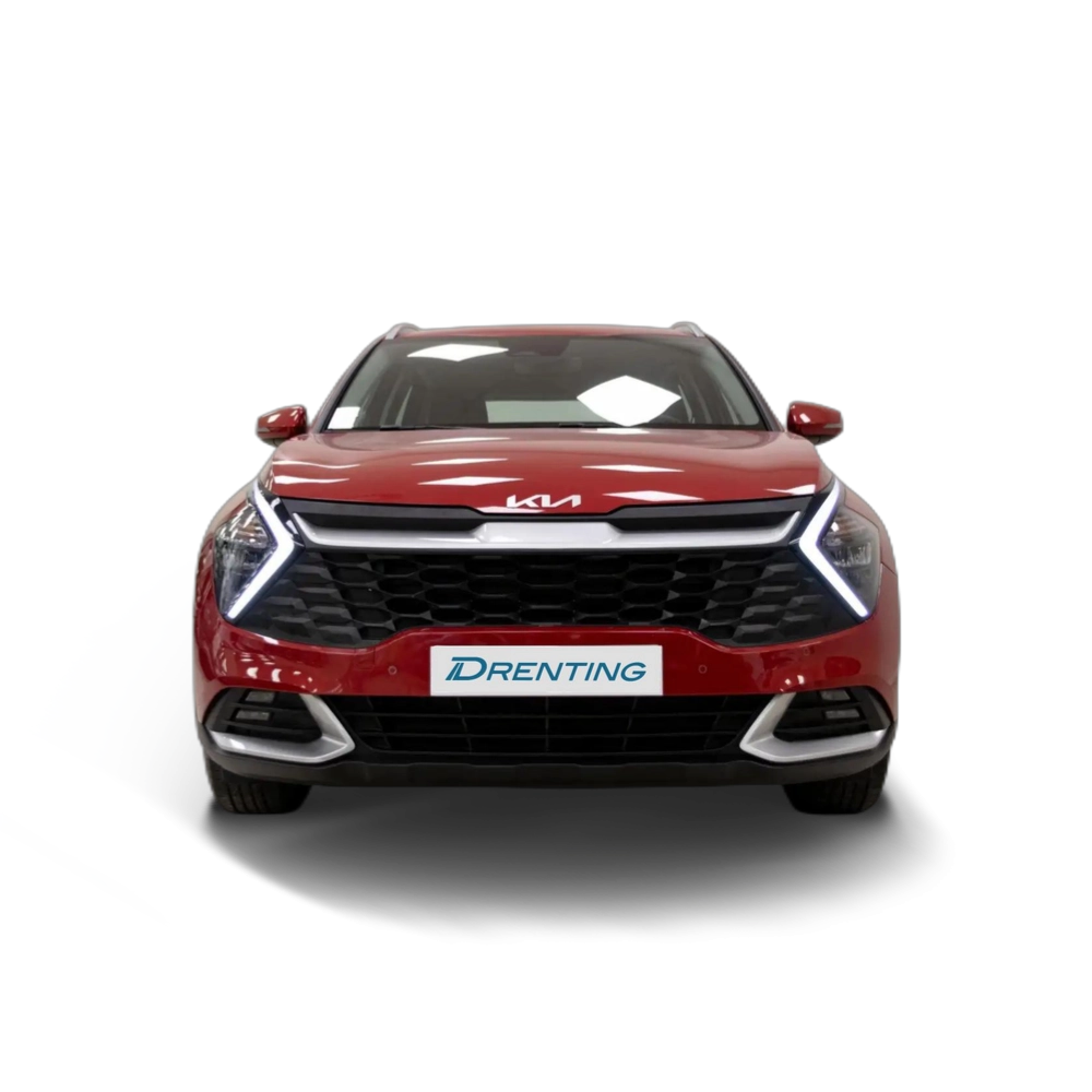 Renting Kia Sportage 1.6 T-GDi MHEV Drive 150 Rojo