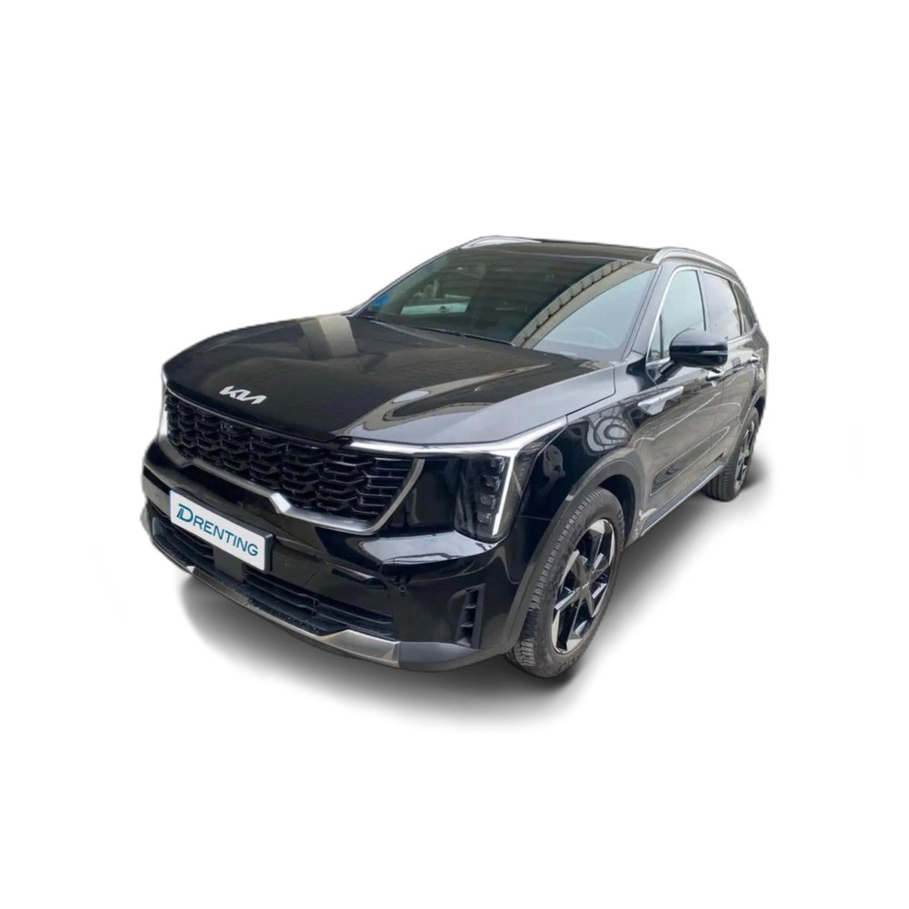 Renting Kia Sorento 1.6 T-GDi PHEV Emotion 4x4 Negro