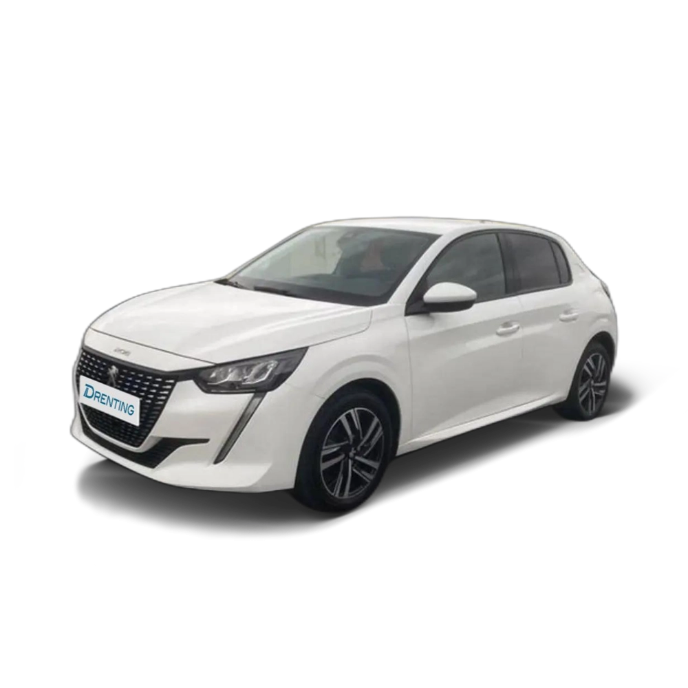 Renting Peugeot 208 1.6BlueHDi Allure 100 Blanco