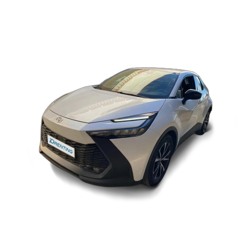 Renting Toyota C-HR 1.8 Advance Hybrid 140 Blanco 1 1