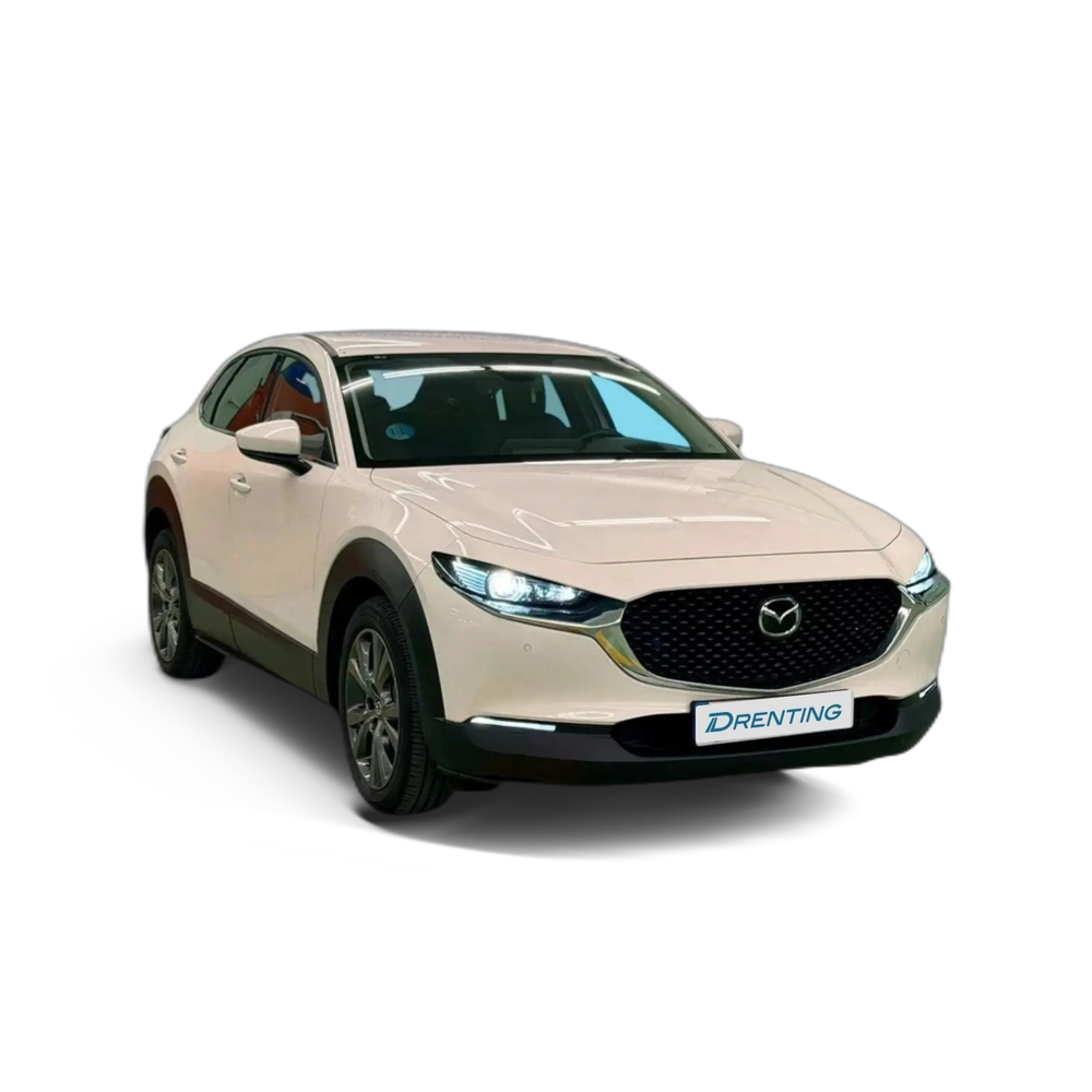 Renting Mazda CX-30 2.0 Skyactiv-X Zenith 2WD Aut 137kW Blanco