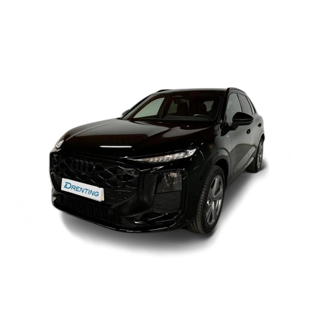 Renting Audi Q3 2.0 TDI Black line S tronic 110kW Negro