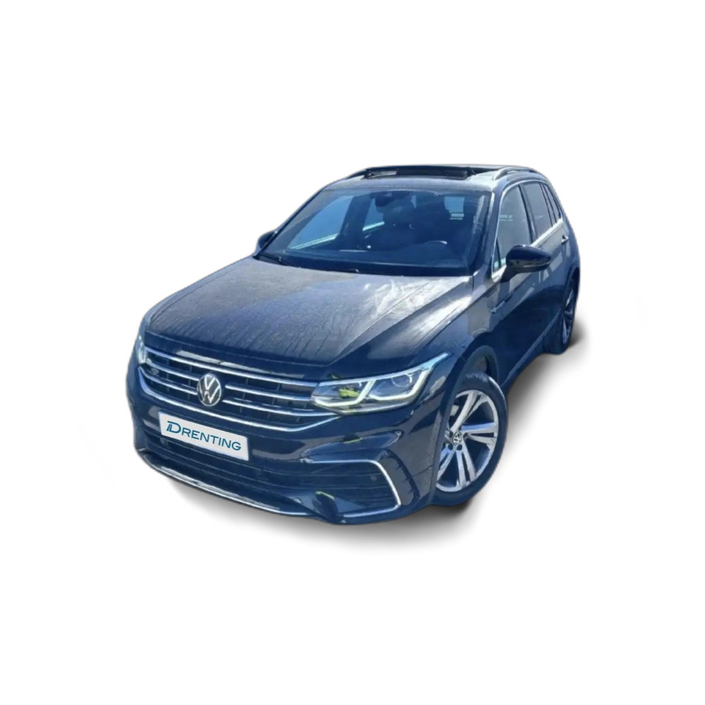 Renting Volkswagen Tiguan 2.0TDI R-Line DSG 110kW Negro 4