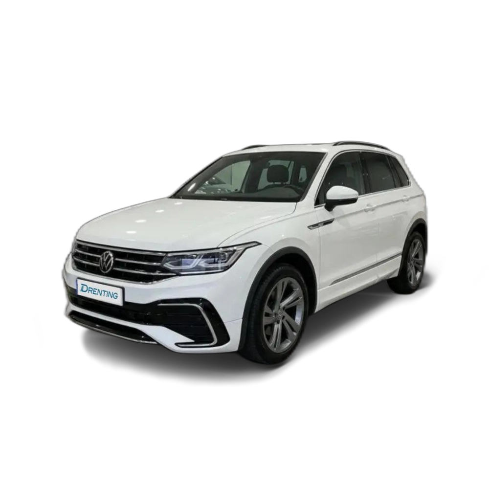 Renting Volkswagen Tiguan 2.0TDI R-Line DSG 110kW Blanco 3 5