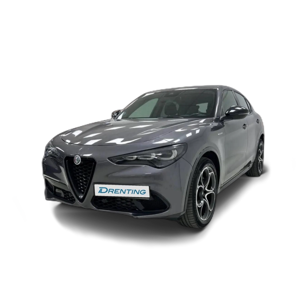 Renting Alfa Romeo Stelvio 2.2 Diésel 154kW (210CV)  Q4 Veloce Gris