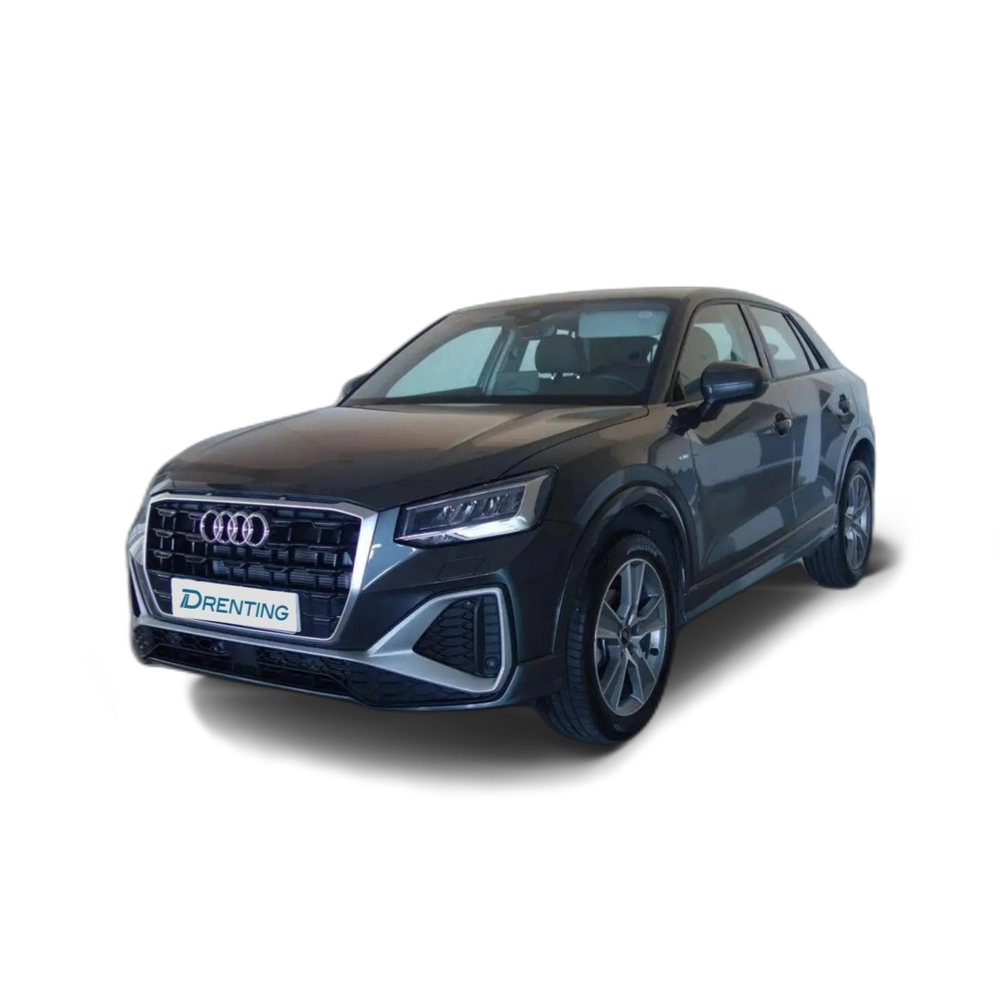 Renting Audi Q2 30 TFSI S line 85kW Gris 1