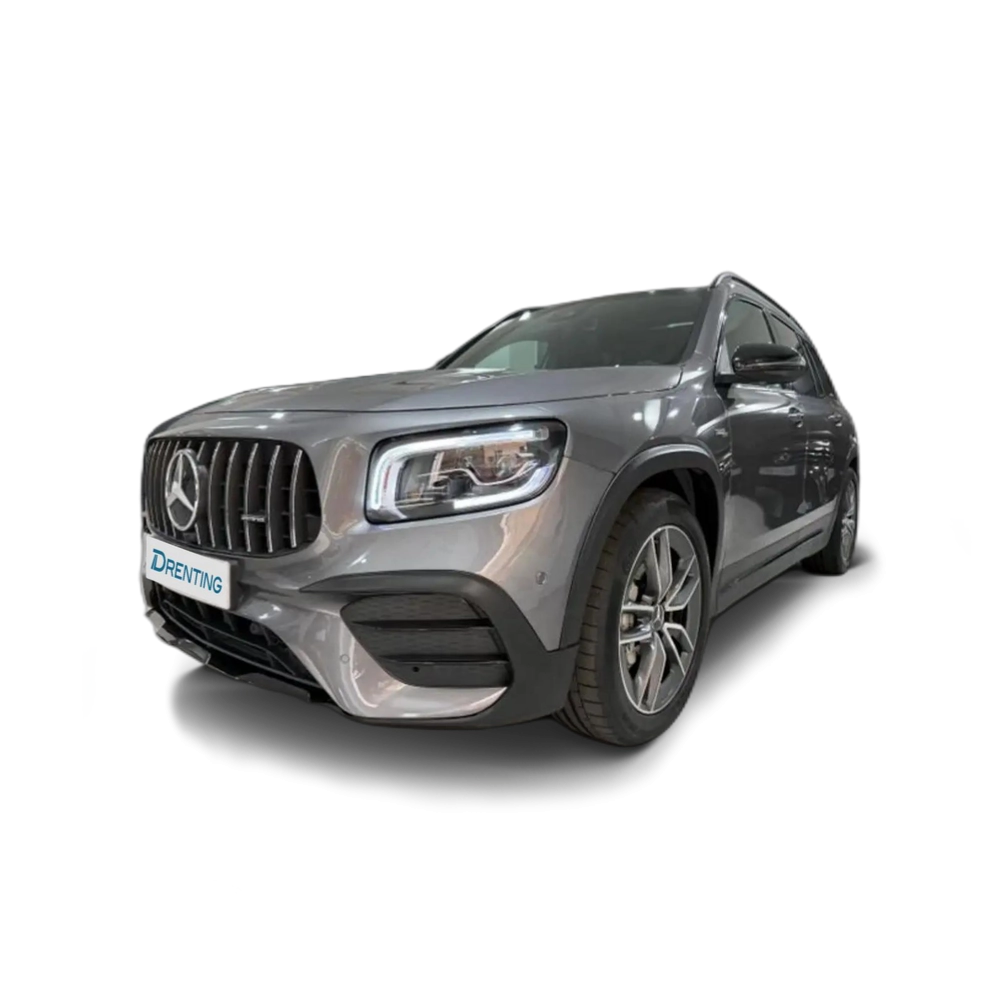 Renting Mercedes-Benz GLB 200 35 AMG 4MATIC 7 PLAZAS 306CV. Gris