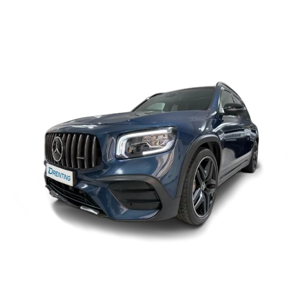 Renting Mercedes-Benz GLB 200 35 AMG 4MATIC 7 PLAZAS 306CV. Azul