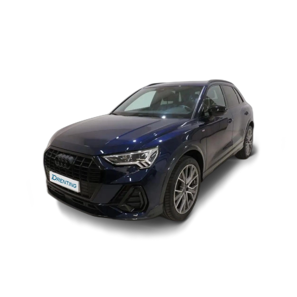 Renting Audi Q3 35 TDI Black line S tronic 110kW Azul 2