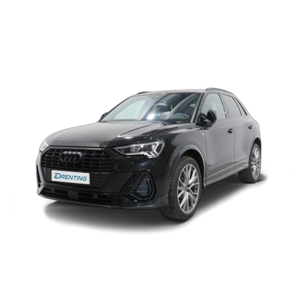 Renting Audi Q3 35 TDI Black line S tronic 110kW Negro 1