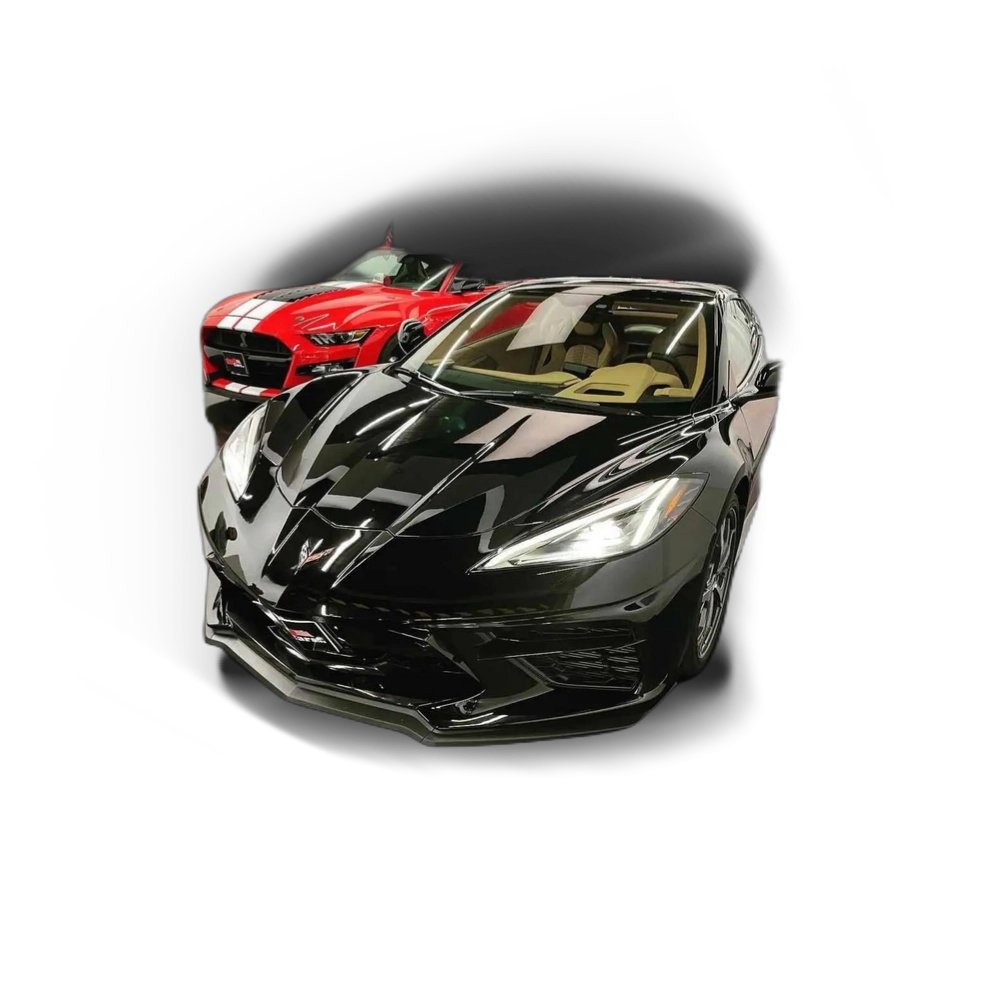 Renting Chevrolet Corvette 3LT Z51 Negro