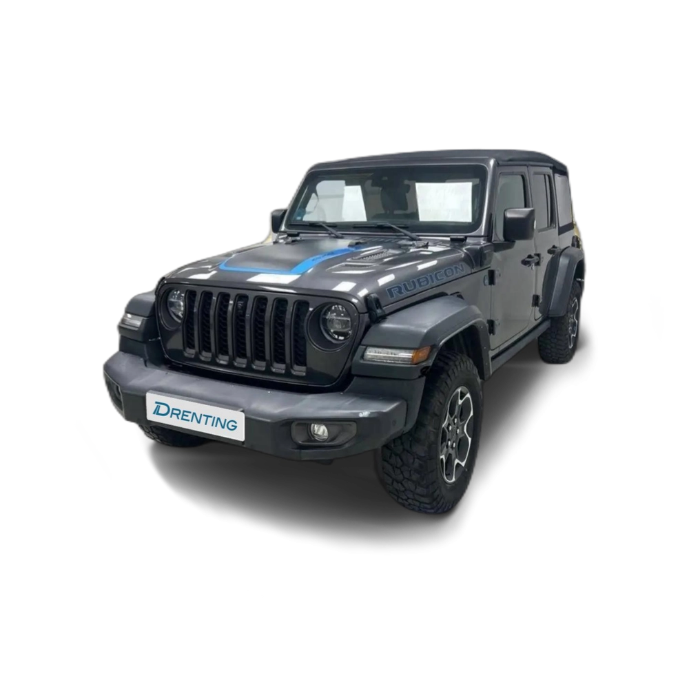 Renting Jeep Wrangler 4p 2.0 380CV  8ATX E6D Rubicon Gris