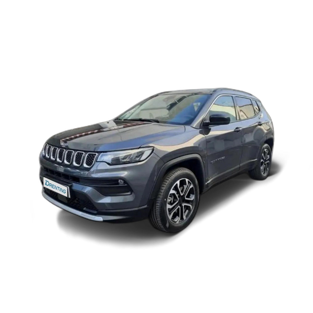 Renting Jeep Compass 4Xe 1.3 PHEV 140kW(190CV)  AT AWD Limited Gris