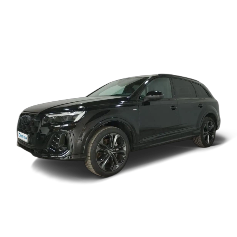Renting Audi Q7 50 TDI Black line quattro 210kW Negro 3