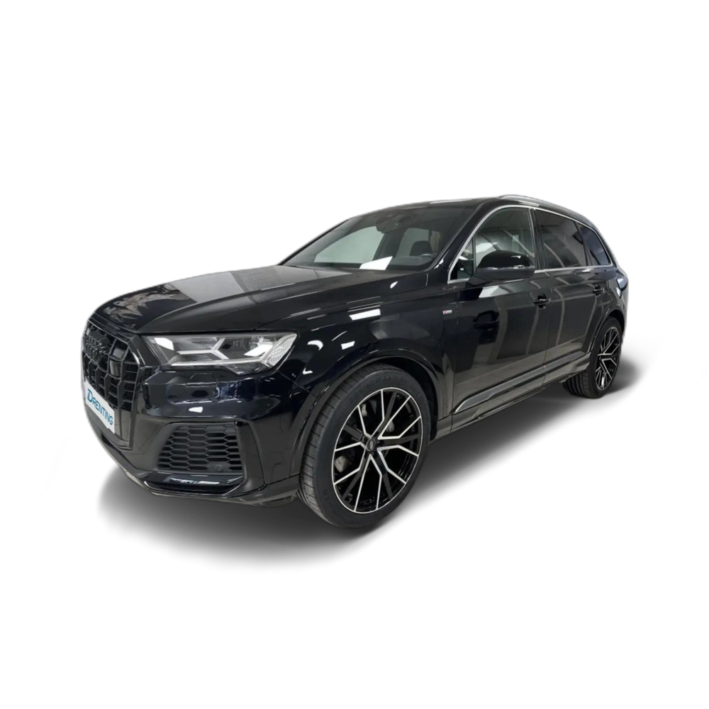 Renting Audi Q7 50 TDI quattro Launch Edition Negro