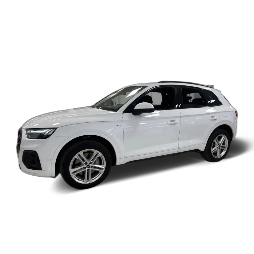 Renting Audi Q5 50 TFSIe S line quattro-ultra S tronic Blanco