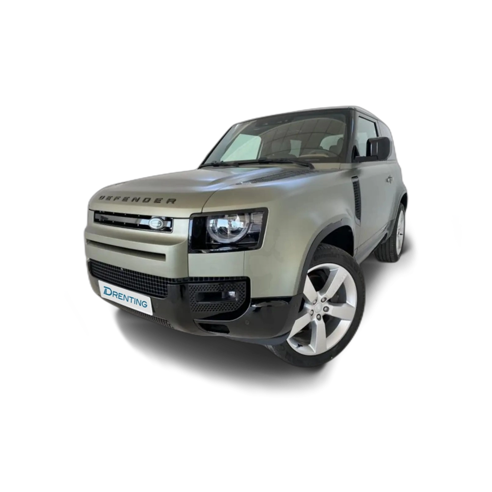 Renting Land Rover Defender 90 3.0 I6 MHEV X-Dynamic HSE AWD Aut.400 Verde