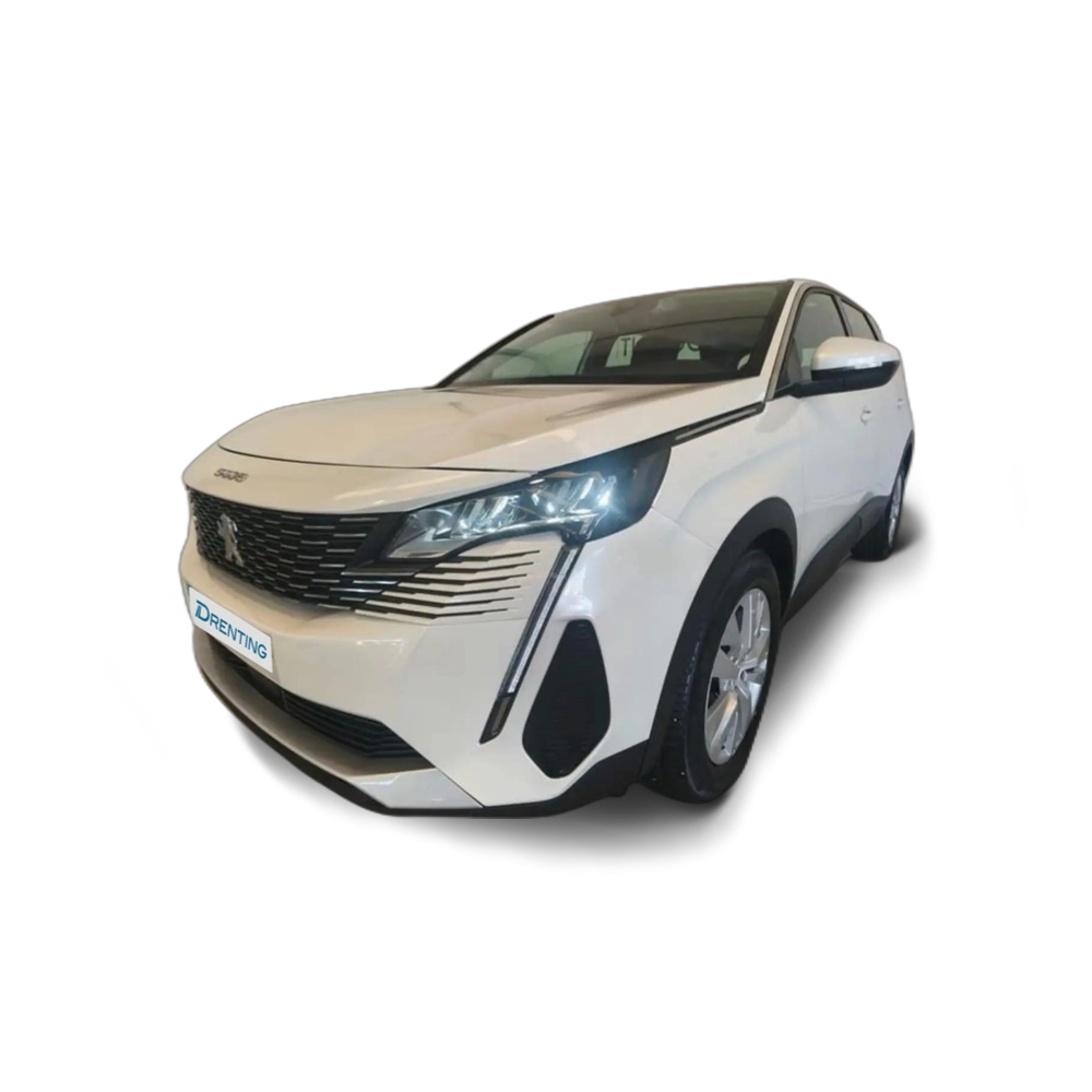Renting Peugeot 5008 Active Pack PT 130cv EAT8 7plazas Blanco