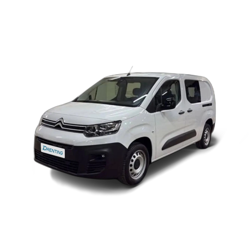 Renting Citroen Berlingo Doble Cab Talla XL BlueHDi 100 - Blanco