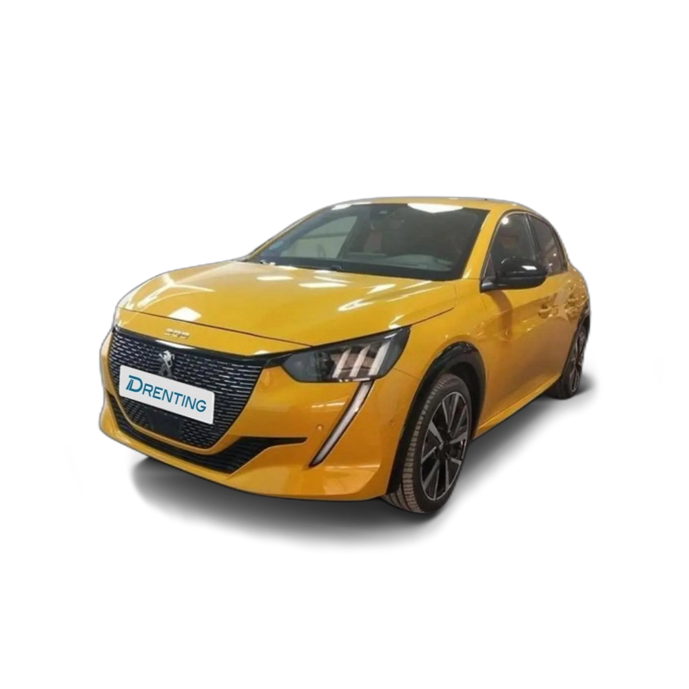 Renting Peugeot 208 BlueHDi 73kW (100CV) GT Amarillo