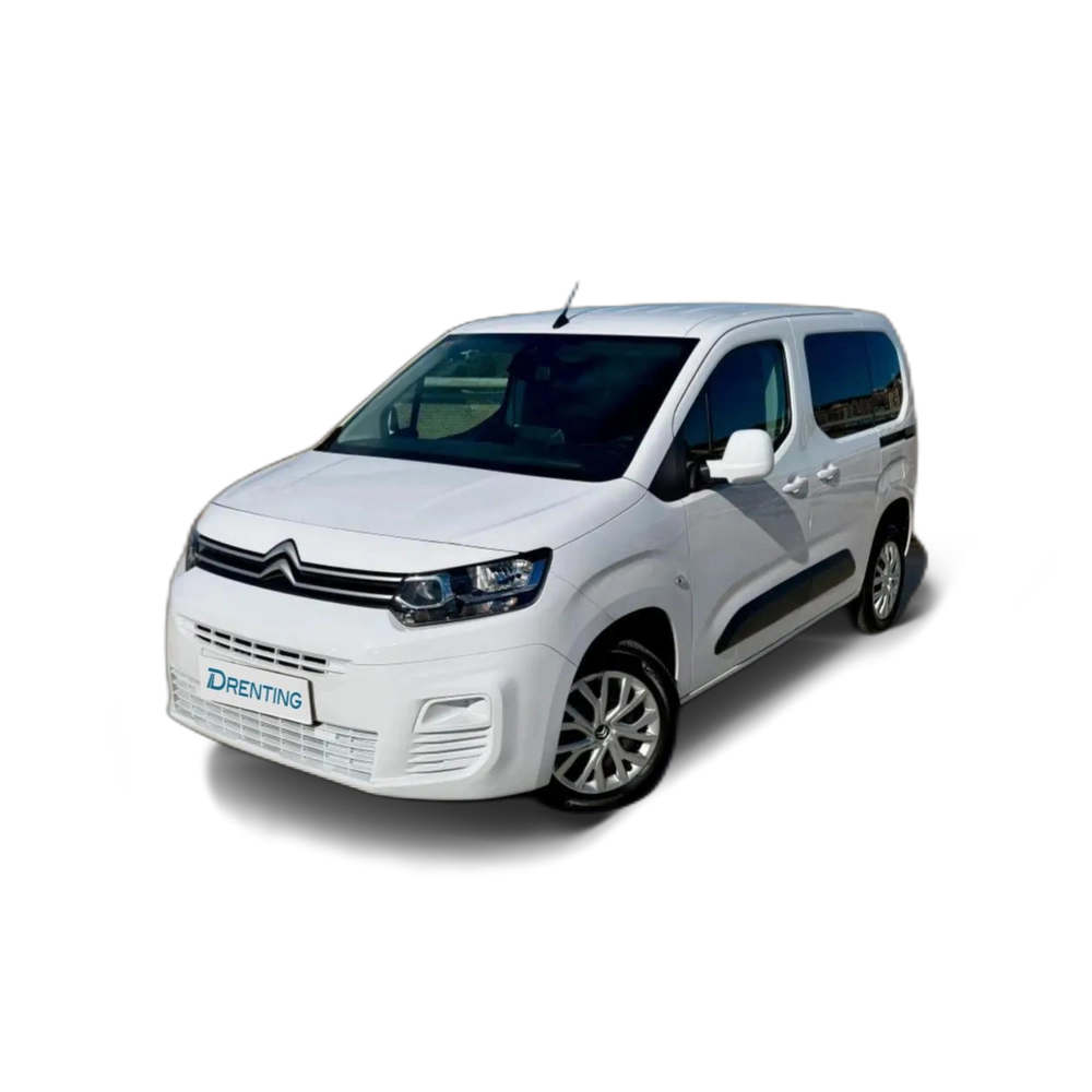 Renting Citroen Berlingo BlueHDi S&amp;S Talla M Live Pack 100 Blanco
