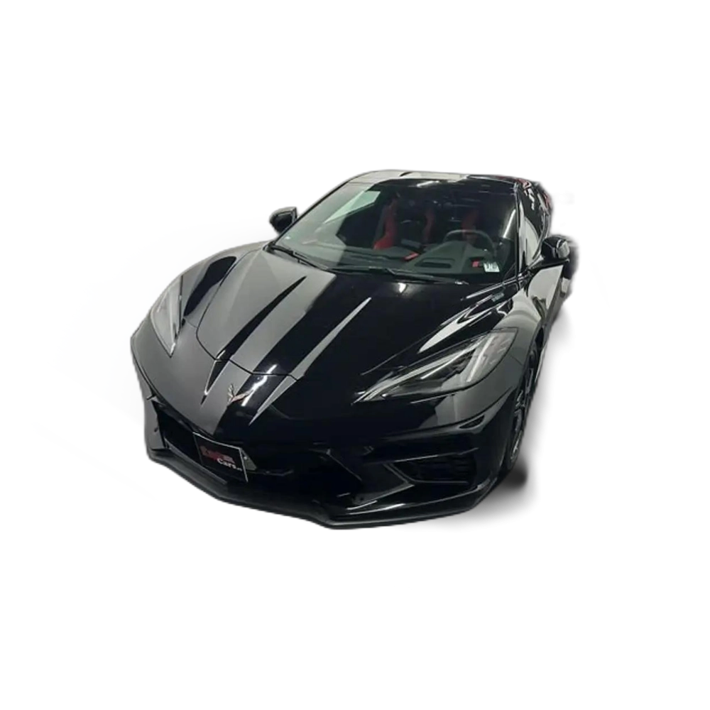 Renting Chevrolet Corvette C8 Negro