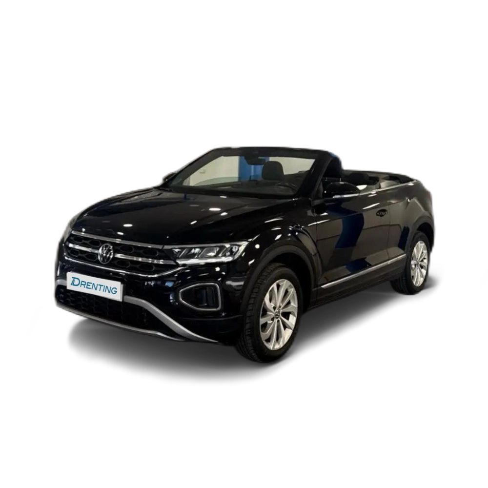 Renting Volkswagen T-Roc Cabrio 1.5 TSI Style DSG7 110KW Negro 1 1
