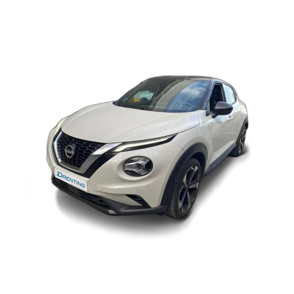 Renting Nissan Juke DIG-T 84 kW (114 CV) DCT 7 Vel. Tekna Blanco
