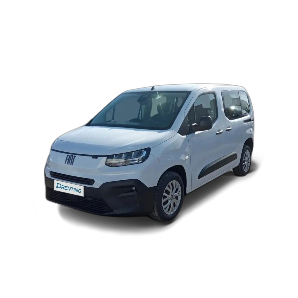 Renting Fiat Dobló SERIES 4 COMBI M DIESEL 100CV MANUAL Blanco