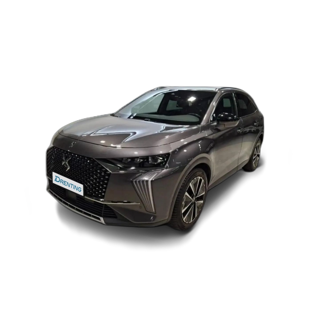 Renting DS Automobiles DS 7 Crossback E-Tense Rivoli Aut. 4x2 Gris