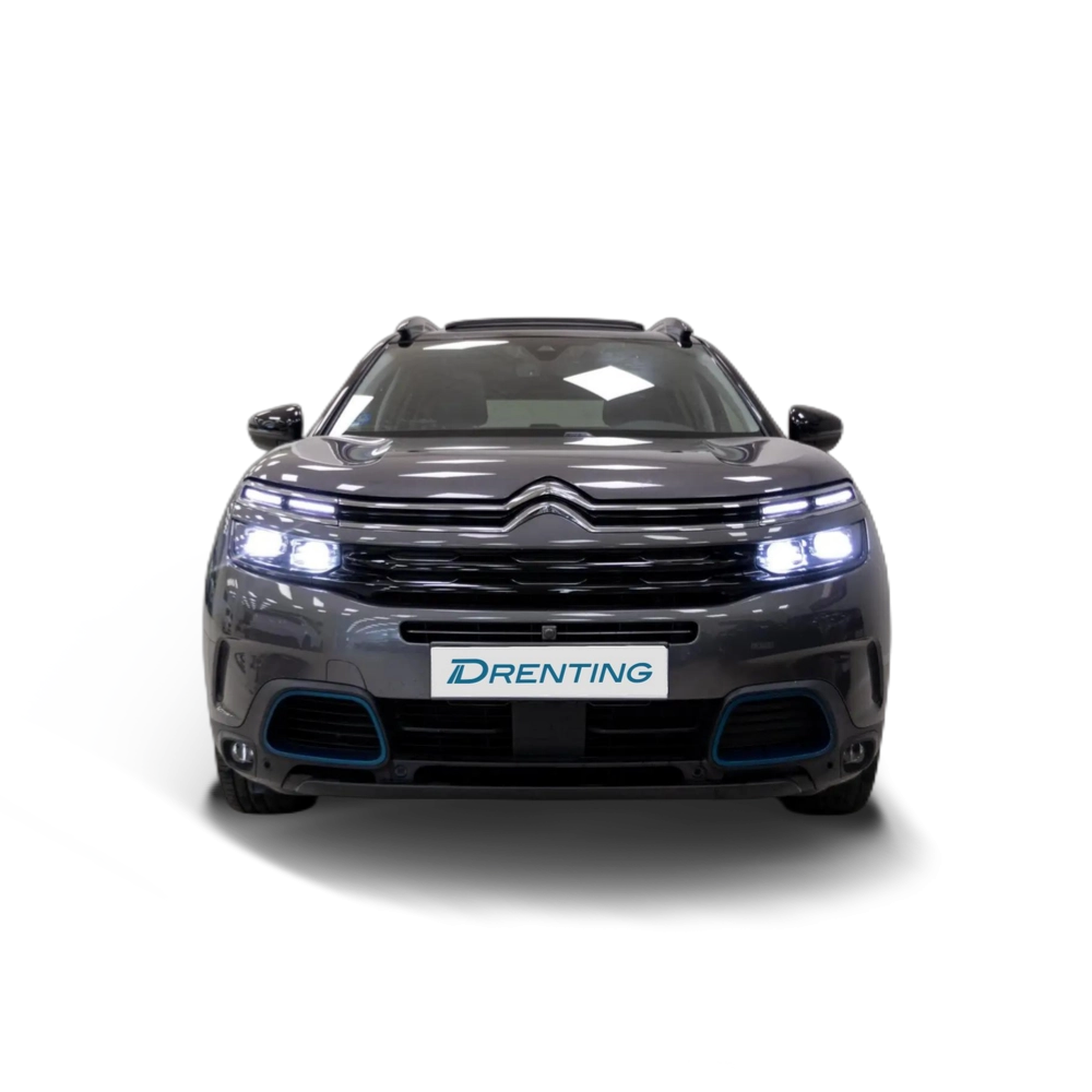 Renting Citroen C5 Aircross Hybrid 225 e-EAT8 Shine Gris 1