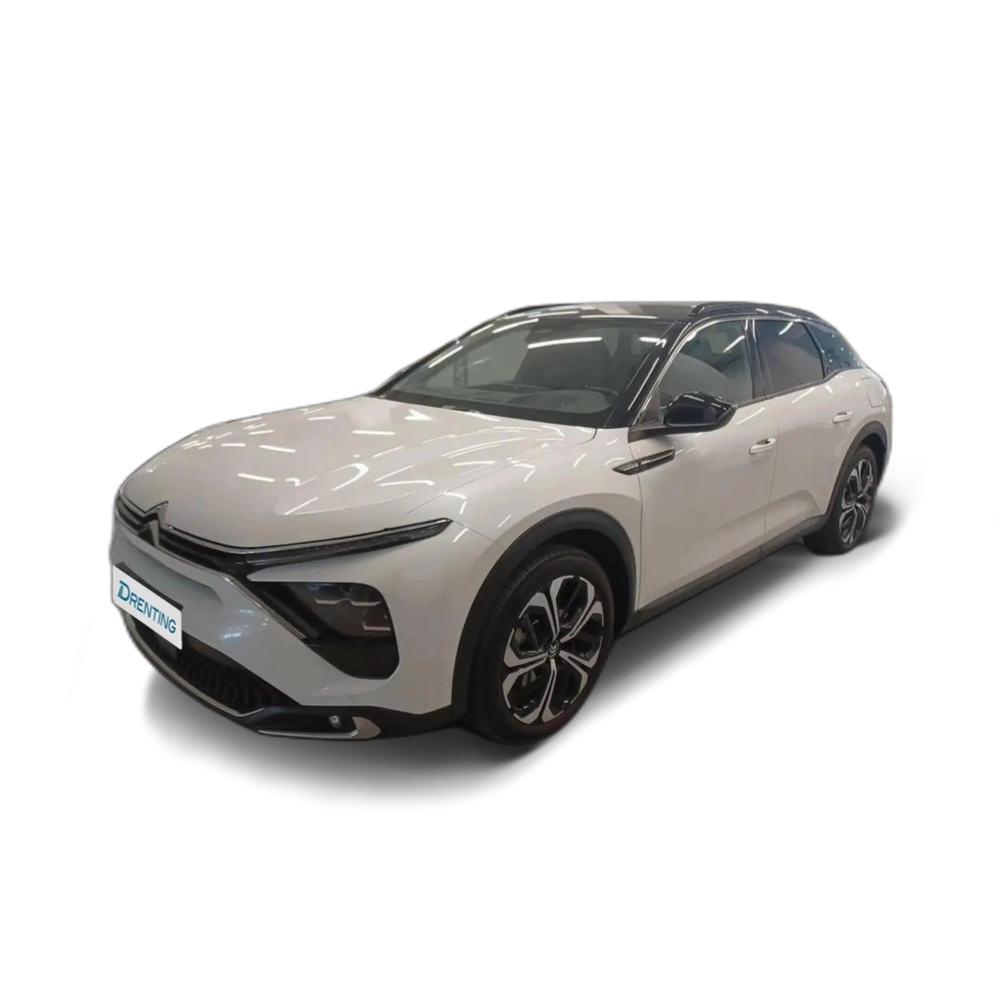 Renting Citroen C5 X Hybrid Shine EAT8 180 Blanco