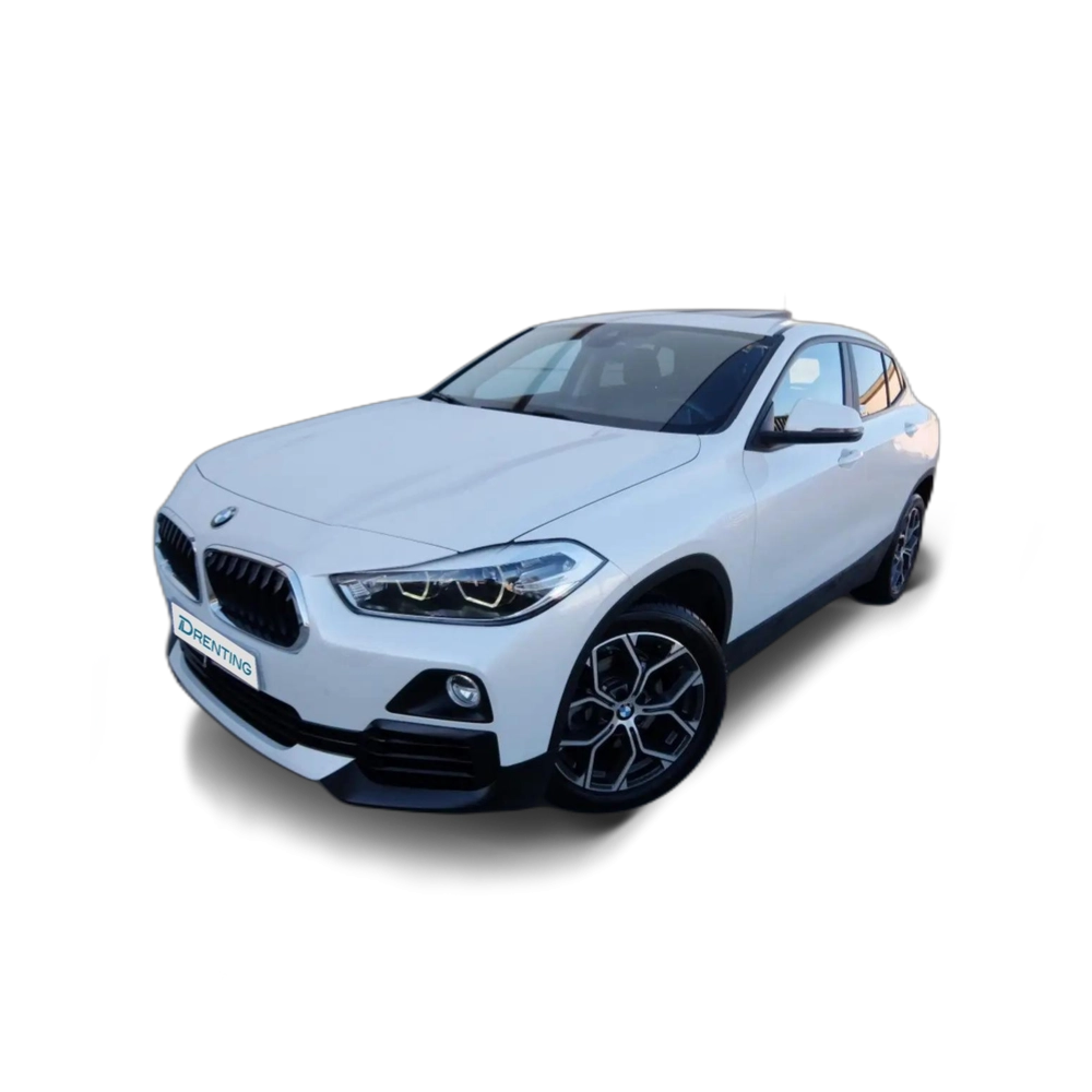 Renting BMW X2 sDrive 18iA Blanco 3 4