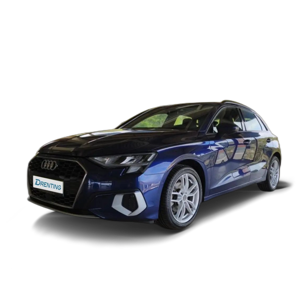 Renting Audi A3 Sportback TFSI Advanced S tronic 110kW Azul