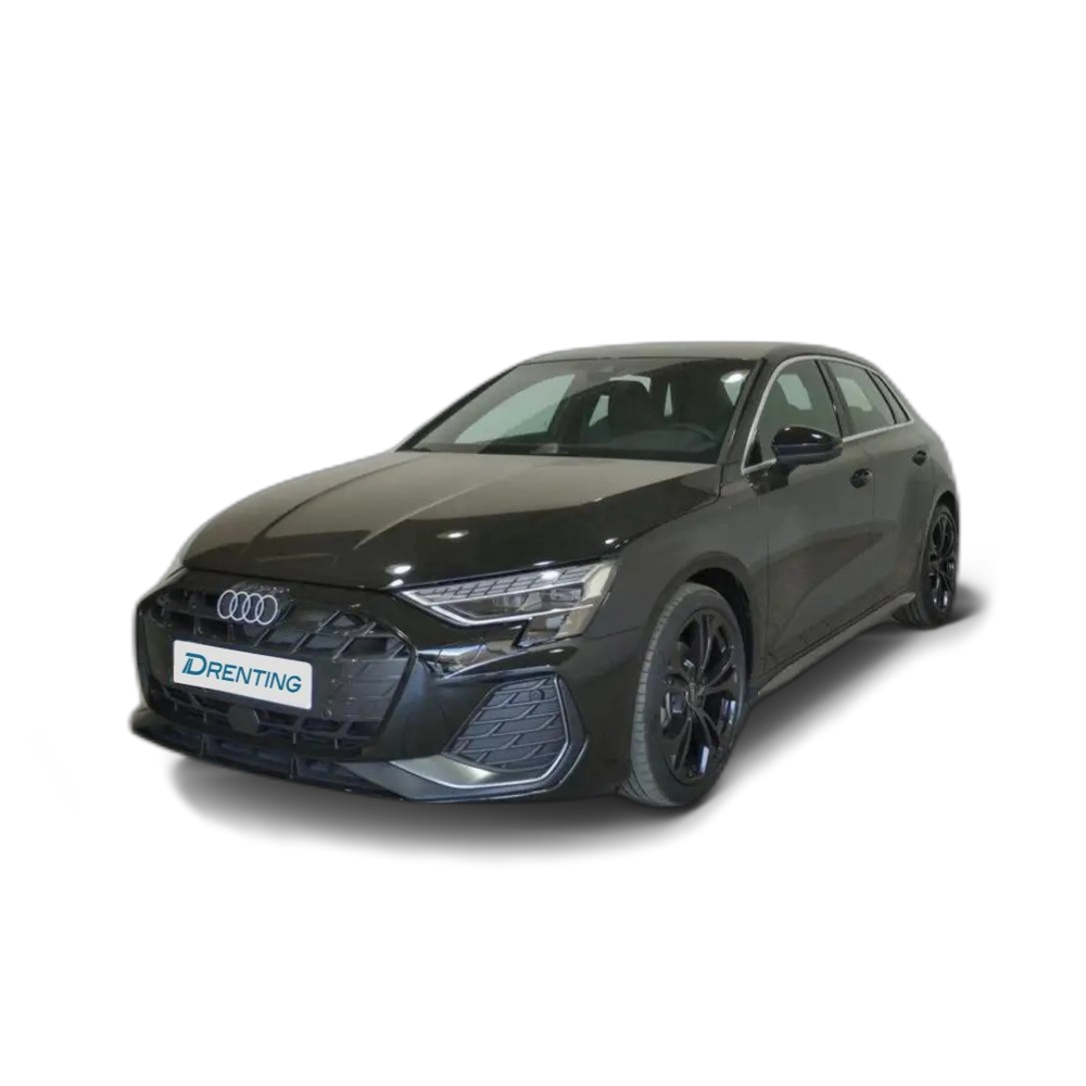 Renting Audi A3 Sportback TFSI e Genuine S tronic 150kW Negro