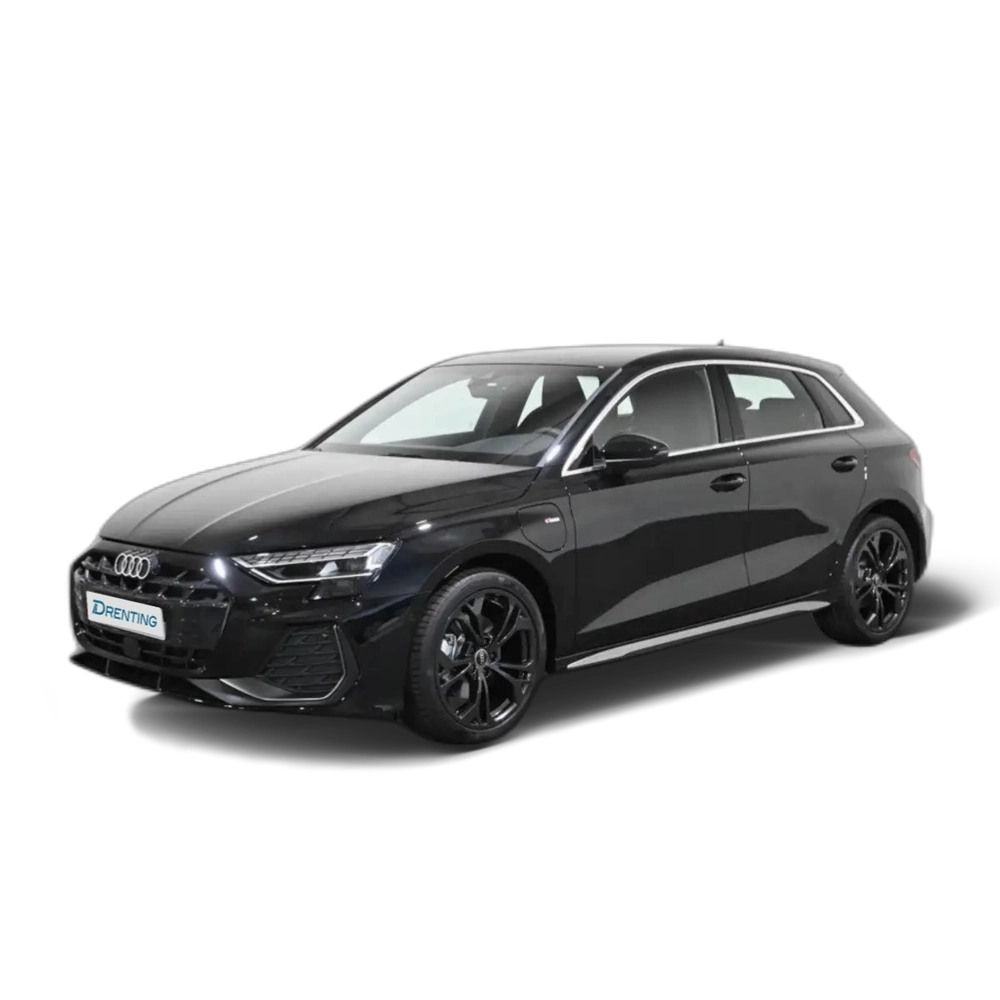 Renting Audi A3 Sportback TFSI e S line S tronic 150kW Negro 4