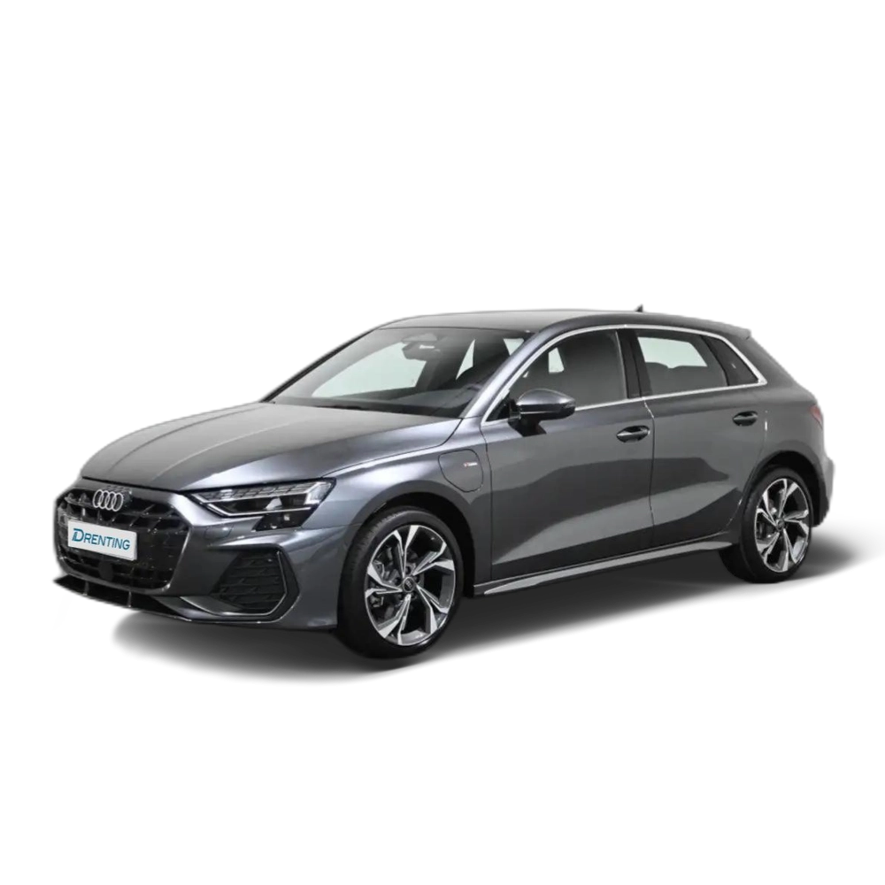 Renting Audi A3 Sportback TFSI e S line S tronic 150kW Gris 3 1