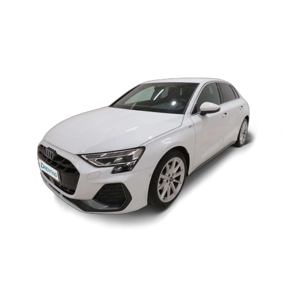 Renting Audi A3 Sportback TFSI S line S tronic 110kW Blanco