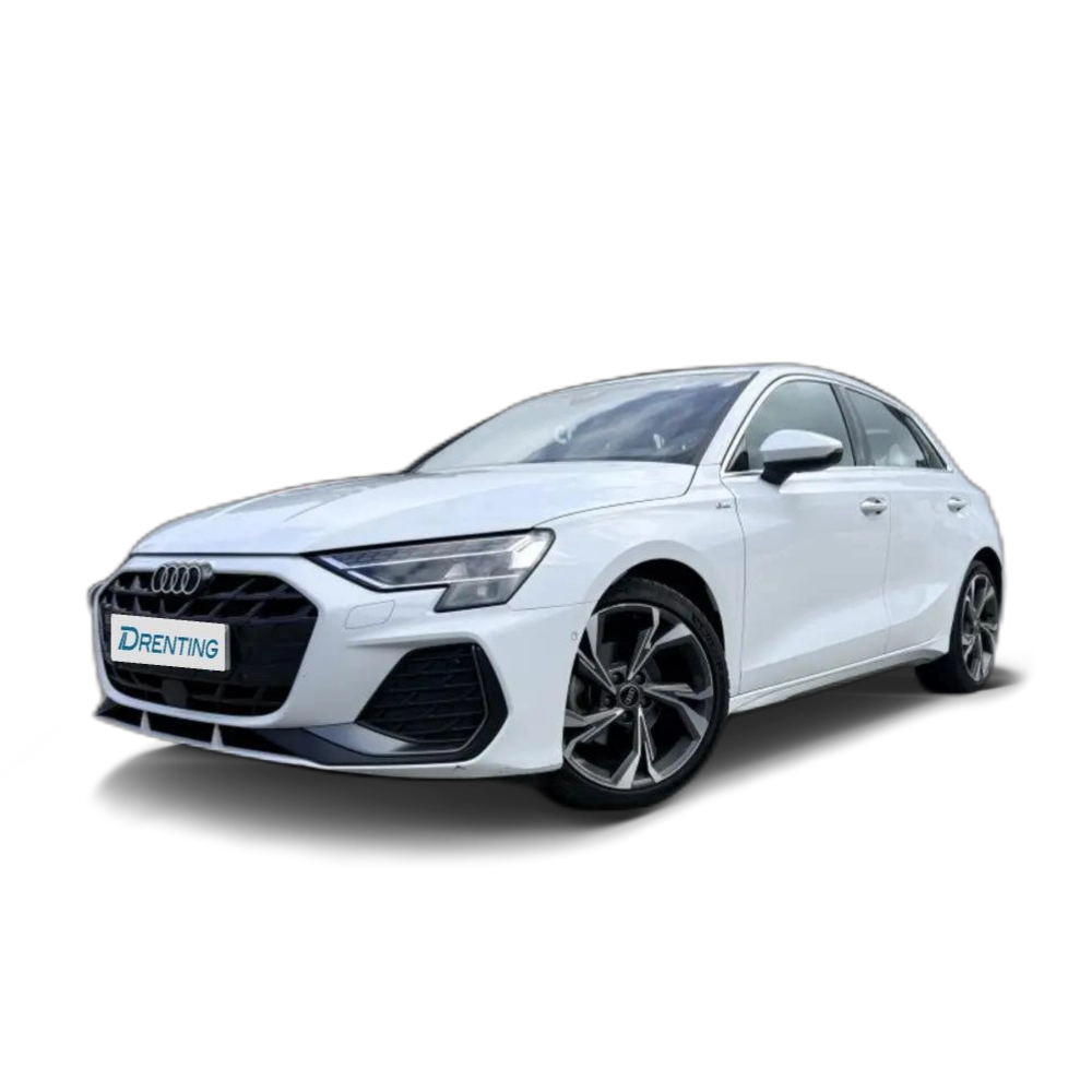 Renting Audi A3 Sportback TFSI S line S tronic 110kW Blanco 1 1
