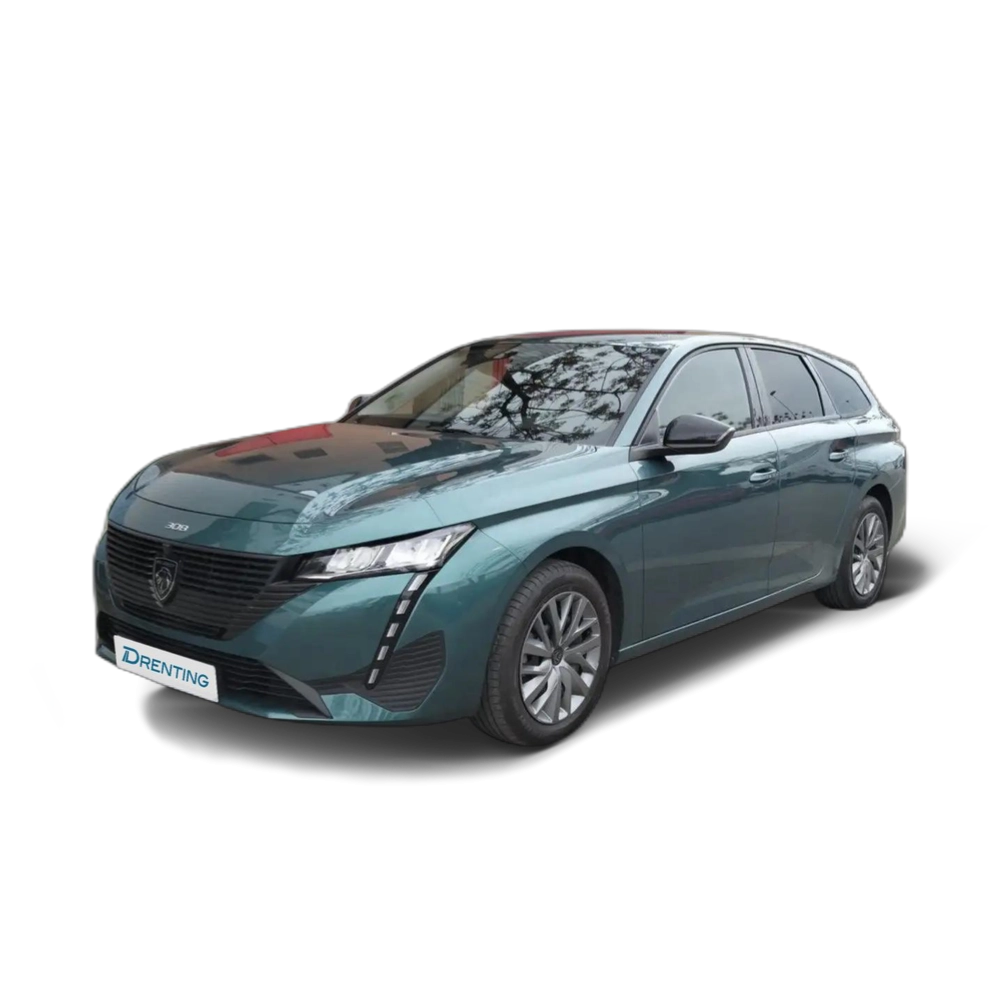 Renting Peugeot 308 SW 1.2 PureTech S&amp;S Active Pack 130 Azul