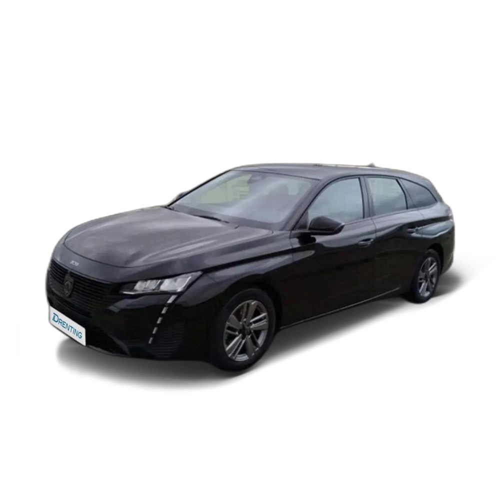 Renting Peugeot 308 SW 1.5 BlueHDi S&amp;S Active Pack 130 Negro