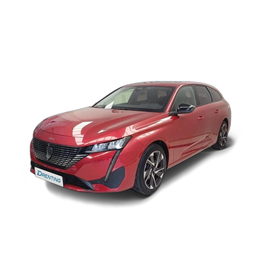 Renting Peugeot 308 SW 1.5 BlueHDi S&amp;S Allure EAT8 130 Rojo