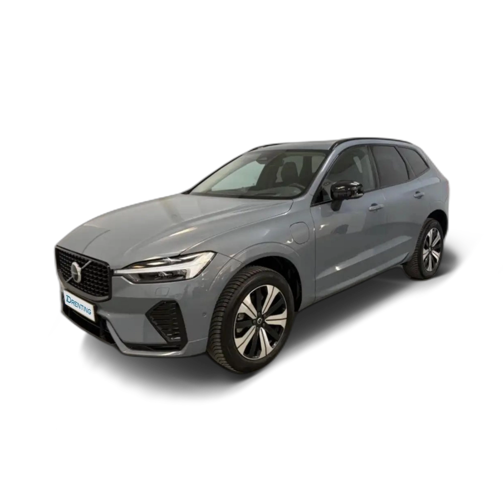 Renting Volvo XC60 T6 Recharge Black Edition Ultimate Gris