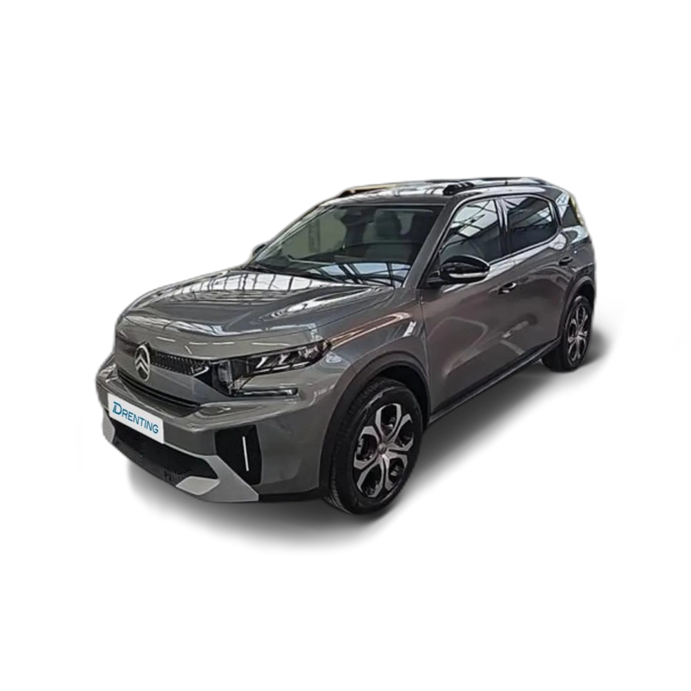 Renting Citroen C3 Aircross Turbo 73kW (100CV) BVM6 Plus Gris 3